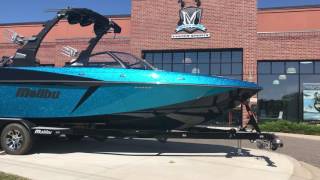 2017 Malibu Wakesetter 25 LSV Stratosphere BlueEbony [upl. by Aicittel172]