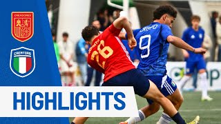 HIGHLIGHTS SPAGNA  ITALIA  Il Derby Europeo delle NAZIONALI CREATORS [upl. by Glick]