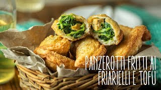 Panzerotti fritti ai friarielli e tofu [upl. by Rauscher]