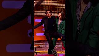 Tom Holland Isnt tall Enough to Catch Zendaya shorts tomholland zendaya grahamnorton show [upl. by Ellenad]