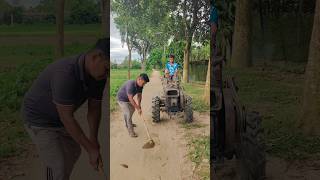 vst shakti 130 di power tiller modified powertillerdriving farmequipment farming powertiller [upl. by Mutat]