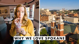 SPOKANE WASHINGTON  A few things we LOVE about Spokane fall edition🎃 [upl. by Anirahtak]