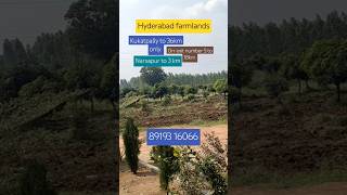 hyderabad farmlands farming plots in hyderabad property for sale in Narsapur [upl. by Adnicul380]