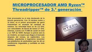 MICROPROCESADORES AMD ACTUALES [upl. by Holcomb]