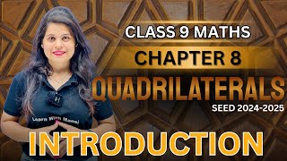 Quadrilaterals  Introduction  Chapter 8  SEED 20242025 [upl. by Lecirg]