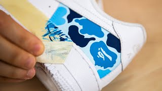 How to PROPERLY Tape Your Custom Shoes Methods amp Materials [upl. by Aryan423]