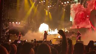 Slayer  Hell Awaits Live clip  Riot Fest Chicago IL 92224 [upl. by Jeggar231]