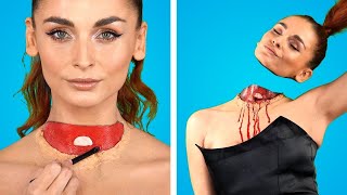 11 Scary and Funny Halloween Makeup and Costume Ideas [upl. by Nylesaj230]