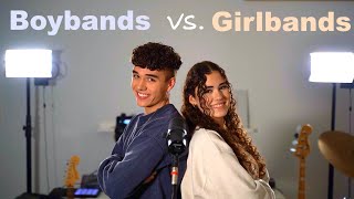 Boybands vs Girlbands Brother amp Sister SING OFF [upl. by Brogle]