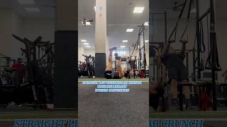 STRAIGHT LEG WEIGHTED AB CRUNCH  EXERCISE LIBRARY FITNESS CONVENTION [upl. by Noryahs]