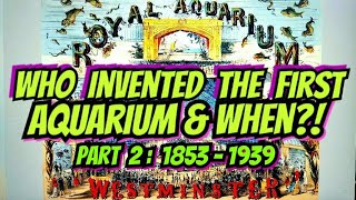 Pt2 The History of Fishkeeping amp Aquariums 18531939 Empire Trade Colonialism amp Home Aquariums [upl. by Howlyn]