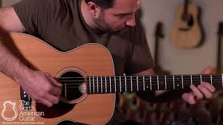 Collings OM2H Traditional Acoustic Guitar  Played by Carl Miner [upl. by Siesser]