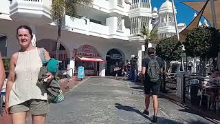 Benalmadena marina day time walkabout Costa del sol spain 🇪🇸 [upl. by Inglebert]