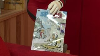 Présidentielle  numéro spécial du magazine belge Spirou pour Sauver la France [upl. by Cristionna]