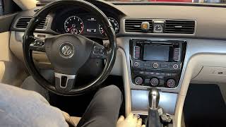 2015 Volkswagen Passat Oil Reset and Inspection Reset [upl. by Airetal]