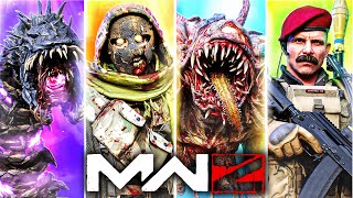 Beating EVERY MW3 ZOMBIES BOSS in one video [upl. by Lassiter]