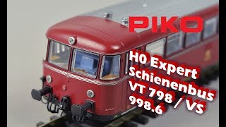 PIKO V055 H0 Expert Schienenbus  Modellvorstellung [upl. by Atalante198]