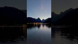 Evening moments at Lake Achensee in Tyrol Austria 🇦🇹 qoocam3ultra [upl. by Verneuil817]