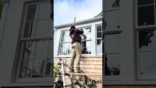 Fitting and installing custom storm windows [upl. by Israel]