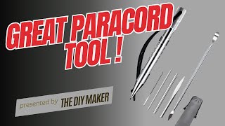 MustHave Tools for Paracord amp Knotting  Quick Cordwork Kit Review [upl. by Konstance]