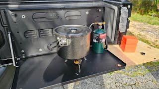 How to install the Ecowlboy drop down tailgate table [upl. by Ybok]