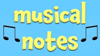 Musical Notes Learning about music for Kids [upl. by Zoubek]