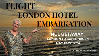 NCL Getaway Cruise Vlog Flight Hotel Embarkation DAY 1 [upl. by Emmeram]