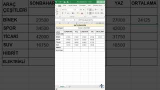 Excel Formül Hatalarını Gizleme shorts [upl. by Ainex]