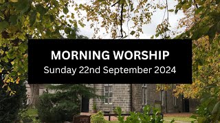 Kirkton Church Service 22nd September 2024 [upl. by Eliga]