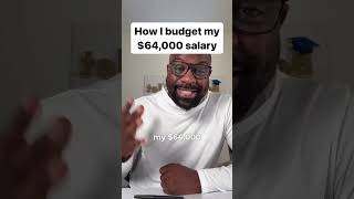 How I Budget My Salary salarybreakdown budgetting budgetsession budgetwithme personalfinance [upl. by Ynaffat]