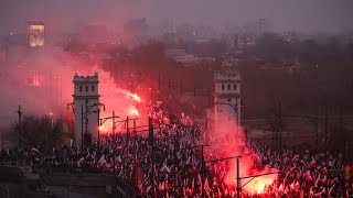 Szacunkowe frekwencje na Marszu Niepodległości 2024  większe zainteresowanie uczestników [upl. by Karena486]