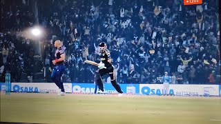 Peshawar vs Islamabad Live Reaction Babar Ki Century [upl. by Aihsenak167]