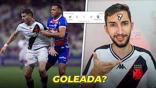 Vasco x Fortaleza  EMPATE É UMA GOLEADA DO VASCO KKKKK [upl. by Aufa]