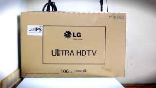 LG 42 inch 4k Smart UHD LED TV UB820 Unboxing 42UB820T  The Inventar [upl. by Ruggiero]