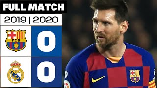 FC Barcelona 00 Real Madrid  PARTIDO COMPLETO  LALIGA EA SPORTS 201920 [upl. by Salomo]