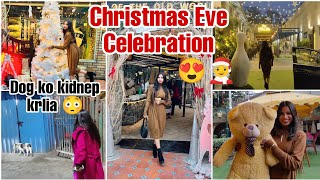 HUM KAHA GYE CHRISTMAS PAR😍🧑‍🎄 Devika Ne Dog ko Kidnap Krlia😳😱 TheLakshmivlogtoday [upl. by Saxe]