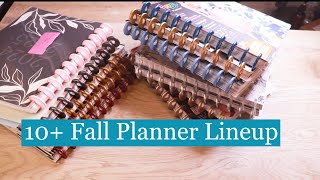 Happy Planner LineUp For Fall  OVER 10 PLANNERS  Fall Back Into Planning Series Lineup [upl. by Aver]