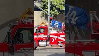 LAFD repping the dodgers [upl. by Saleem]