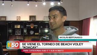 SE VIENE EL TORNEO DE BEACH VOLEY KOACAY [upl. by Pages666]