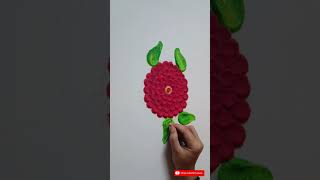 Flower Rangoli Designs 🌺  Diwali Rangoli Designs 💫 rangoliytshortsshorts [upl. by Idrahs]