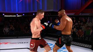 UFC Fight Night  Alexander Volkov vs Alistair Overeem Full Fight Highlights  Heavyweight UFC 4 [upl. by Eilyak]