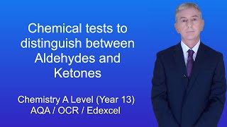 A Level Chemistry Revision Year 13 quotChemical tests to distinguish between Aldehydes and Ketonesquot [upl. by Hake]