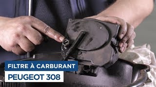 Changer le Filtre à Carburant sur Peugeot 308 [upl. by Fai]