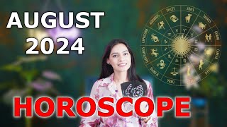 AUGUST 2024 PREDICTION All Zodiac Sign August HOROSCOPE 2024 💫 Tarot amp Astrology Prediction 2024 [upl. by Adnilra]