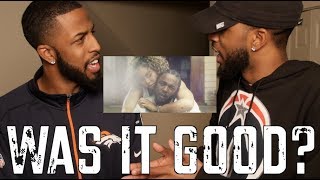 KENDRICK LAMAR quotLOVEquot OFFICIAL VIDEO REACTION AND REVIEW MALLORYBROS 4K [upl. by Nnyltiac]