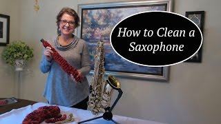 How to Clean a Saxophone  HW Products Inc [upl. by Oiralednac314]