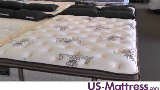 Stearns amp Foster Estate Lynda Luxury Plush Euro Pillowtop Mattress [upl. by Tomi]