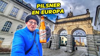 ASI ES LA FABRICA donde NACIO LA PILSENER en PILSEN CHECA 🇨🇿🇸🇻  PILSNER URQUELL FACTORY [upl. by Hanan]