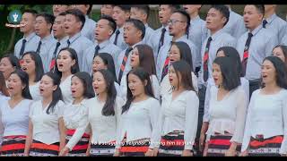 Beautiful Choir From NorthEast India  Onward and Upward by Makhen Choir [upl. by Uchish]