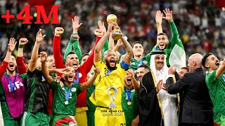 Le Parcours De Léquipe Nationale DAlgérie 🇩🇿 Coupe Arabe QATAR 2021 ⚽🎖Musique DZ [upl. by Aryk]